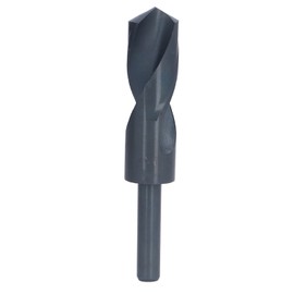 Reduced Shank Drill Bit High Speed Steel 1/2in Black Twist Drills Bits 118° Incisive Angle 27.5mm