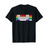 Mechanical Keyboard Rainbow Keys T-Shirt