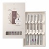 BALWOO Chopsticks [Made in Korea][5 Sets] 430 Premium Stainless Steel
