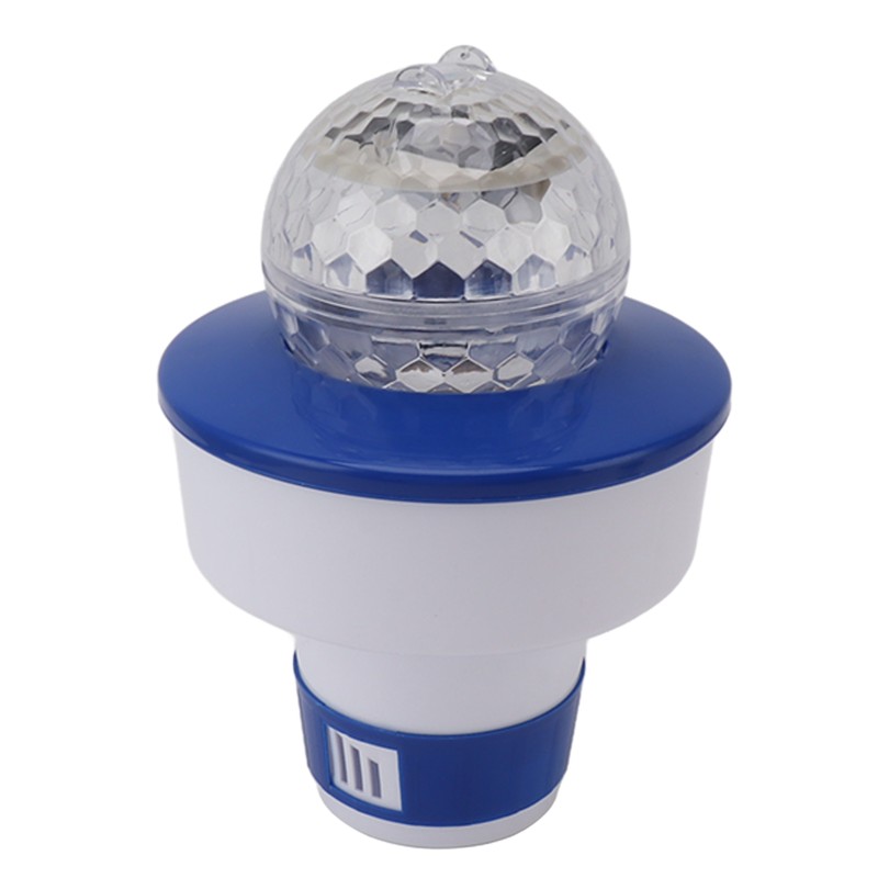 8 Inch Pools Chemical Dispenser 11cm Lighted Floating Pool Chlorine