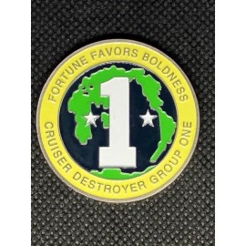 US NAVY CHALLENGE COIN USS CONSTELLATION BATTLE GROUP CRUISER DESTROYER GRP ONE