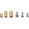 03336 Cable Stop Assortment, 24 Pack Universal fit Control Cables,