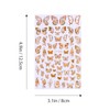 Ipetboom 5sheets Butterflies Nail Art Stickers Shiny Decals for DIY