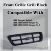 Titanium Plus Autoparts Front Grille Grill Black 1998-2000 Compatible With