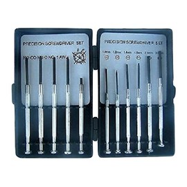 Other Screwdrivers 11 Piece Precision Screwdriver Set, for Eyeglass, Watch Clock, Jewelry Repair