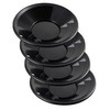 Sluice Monkey (4 Pack) of 10" Black Plastic Gold Pans