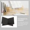 ABOOFAN Acrylic Book Holder Open Large Book Display Stand Reading