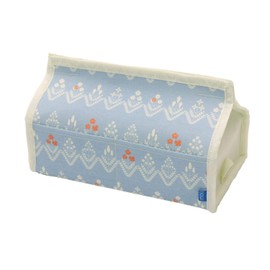 Toyo Case Moinno Tissue Case Tissue Cover Moino Box Tissue Cover Hanging Wall Hanging Nordic (Garden Blue)