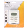 Woods 50029WD Indoor Plug-In Astronomical Timer; 2 Grounded Outlets