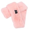 USB Heated Scarf Adjustable Neck Heating Scarf Detachable Plush Warming