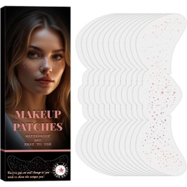 12Pcs Tatuajes Temporales,brillos para la cara,Tatuaje de Pecas,Pecas de Glitter Tattoo,Tatuajes Temporales de Pecas con Purpurina Oro champán,Brillantes y Resistentes al Agua,para Fiestas,Festivales