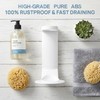 TUNEYA No Drill Shampoo & Conditioner Holders 2 Pack Adhesive