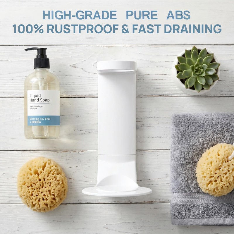 TUNEYA No Drill Shampoo & Conditioner Holders 2 Pack Adhesive