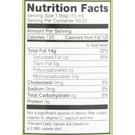 L'estornell Organic Extra Virgin Olive Oil From Spain , 16.9-Ounce Bottle (Pack of 2)