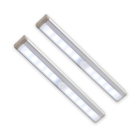 2Pcs Motion Sensor LED Lights,Under Cabinet Lights,Closet Lights,RV Motion Sensor Light, Motion Activated RV Step Lights for Camper,Motorhome,Trailers,Hallway,Stairway,Wardrobe,Kitchen,Vanity