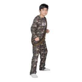 A2Z 4 Kids Army Costume Childrens Army Officer Dress Up Costume World Book Day - Army Costume 9-11