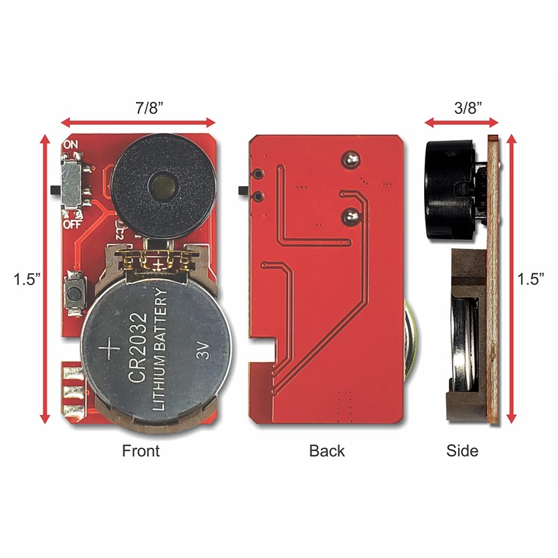 Larkmo Funny Hidden Annoying Beeper Office Prank Devices, Hidden Noise