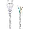 Goobay 50504 Protective Contact Cable Heat-Resistant for Assembled 3 m