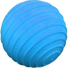 MARTIN SELLIER Dog Toy, Soft Rubber Ball, Medium, Blue