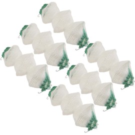 OZXNO Lantern Mantles Insta-Clip 2#95 Mantles 3-Layer Accordion Shape Gas Lamp/Lantern Mantles with 2 Install Clip (6pcs)