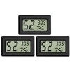 Thlevel 3 Pack Digital Thermometer Temperature Humidity Meter Mini Thermohygrometer