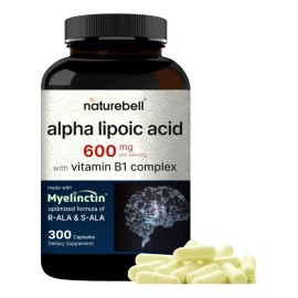 🧪✨ Ácido Alfa Lipoico 4 en 1 "Americano": Potente Antioxidante para Menos Estrés Oxidativo (300mg, Cápsulas) 🌟🧠