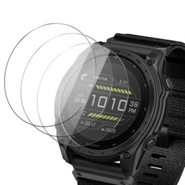 3 Pack Designed Screen Protector for Garmin tactix 8 51mm, 9 Hardness High Definition Anti-Scratch Bubble Free