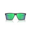 Oakley OO9482 Futurity Sun Rectangular Sunglasses, Satin Black/Prizm Jade, 57