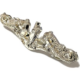 US NAVY Officers SUBMARINE Cross DOLPHINS UNIFORM INSIGNIA BADGE Silver PIN