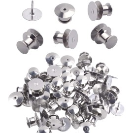 Does not apply Tie Tacks and Clutch Backs Set, 30 Pieces Tie Tacks Blank Pins (10 Mm in Diamete
