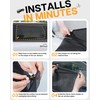 LazBlinds Car Side Window Shades, 2 Pack, 21" L x