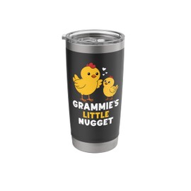 Funny Grammie and Nugget Chicken Grammie’s Grandchild Stainless Steel Insulated Tumbler