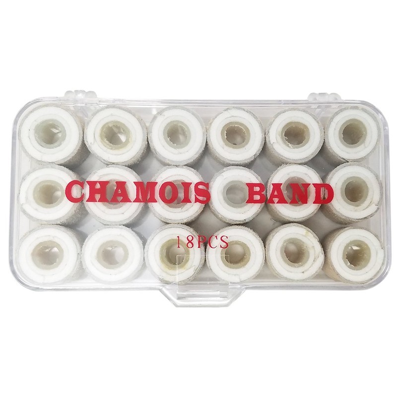 Beauticom Chamois Buffer Band (18 Pieces in a Box) (Quantity: