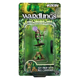 WizKids Wardlings RPG Figures: Boy Druid & Tree Creature