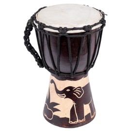 Djembe Drum Bongo Drum Hand Drum Bush Drum Percussion Children Fair Trade 30cm