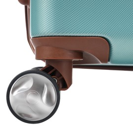 28in Carry on Luggage with Spinner Wheels Lightweight Hardshell Expandable Luggage with Tsa Lock Travel Rolling Luggage Suitcase for Men Women Blue green