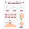 Momcozy Nipple Shield, Floral Contact Nipple Shield for Breastfeeding Moms