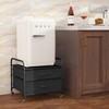 EazeHome Mini Fridge Stand with Storage, Mini Fridge Stand, 2