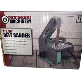 N/A 1" X 30" BELT SANDER BENCHTOP SANDING MACHINE WOOD WORKING 3500 FPM