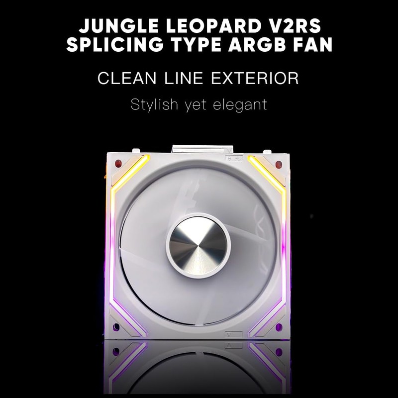Jungle Leopard PC Fan JM-V2 RS 120 Infinity Mirror Module
