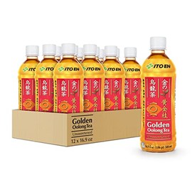 Ito En Tea Golden Oolong Tea, Unsweetened, 16.9 Ounce (Pack of 12)