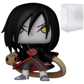 POP Naruto Shippuden - Orochimaru (Akatsuki) Funko Vinyl Figure (Bundled with Compatible Box Protector Case), Multicolor, 3.75