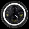 us- 2pcs Fit Mack R Series 7'' Inch Round LED