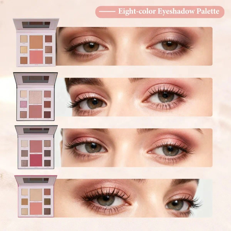 Paleta De Sombras De Ojos De Ocho Colores-01-glamorous Gala