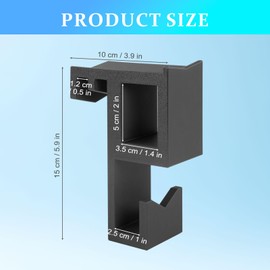 CJZMBSTY Paddle Bag Fence Hook, Court Storage Hanger for Paddles
