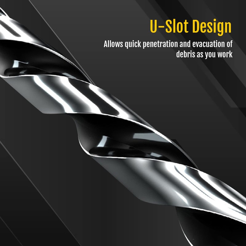TOEGA10-Pack Diamond Tip Drill Bit - Easily Penetrates Various Materials