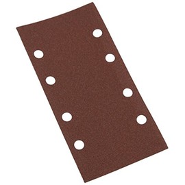 Silverline 868737 Hook and Loop 1/3 Sheets Punched 10pk 120 Grit