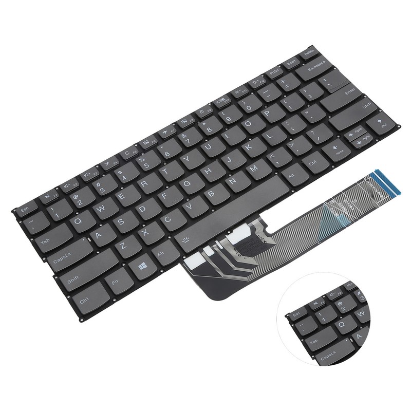 Backlit Keyboard for Lenovo Yoga 730‑13ikb/730‑13iwl/730‑15ikb/730‑15iwl Laptop Accessories