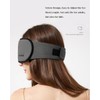 AsgenoX Sleep Mask Blackout, Breathable Memory Foam Zero Pressure Sleeping