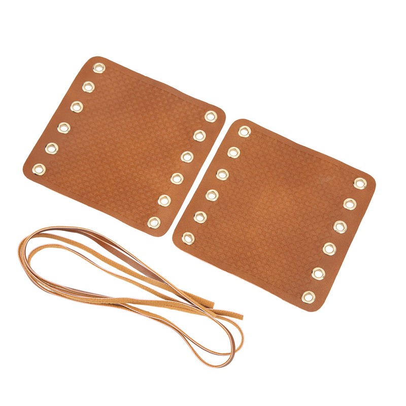 Motorcycle Hand Grip Cover Fiber Simulated Leather Anti Slip Retro